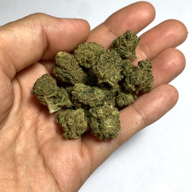 Fruit Spirit Cannabis Buds in the hand