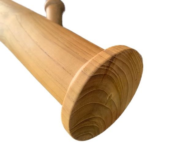 Large Teak Wood Bong 35 Cm High - Image 8