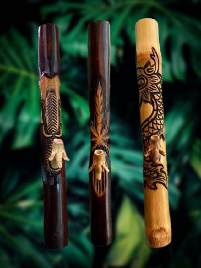 Luxury Custom Bamboo Thai Bongs