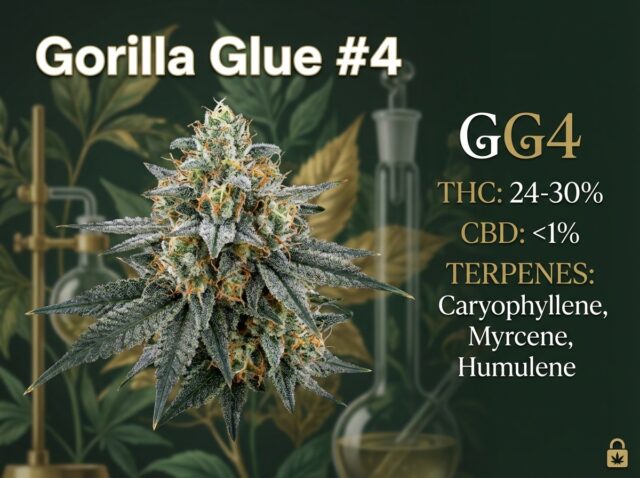 Gorilla Glue #4 (GG4) - Ganja House Strain Monograph
