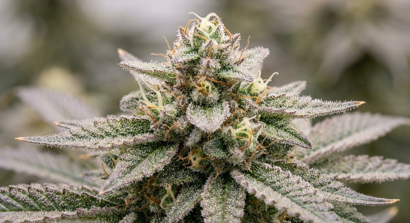 White Queen Macro Bud Shot