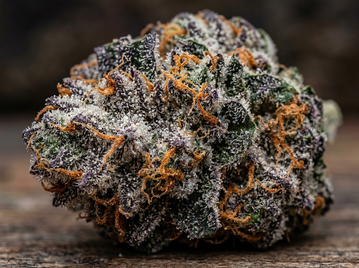 King Kush Macro Bud Shot