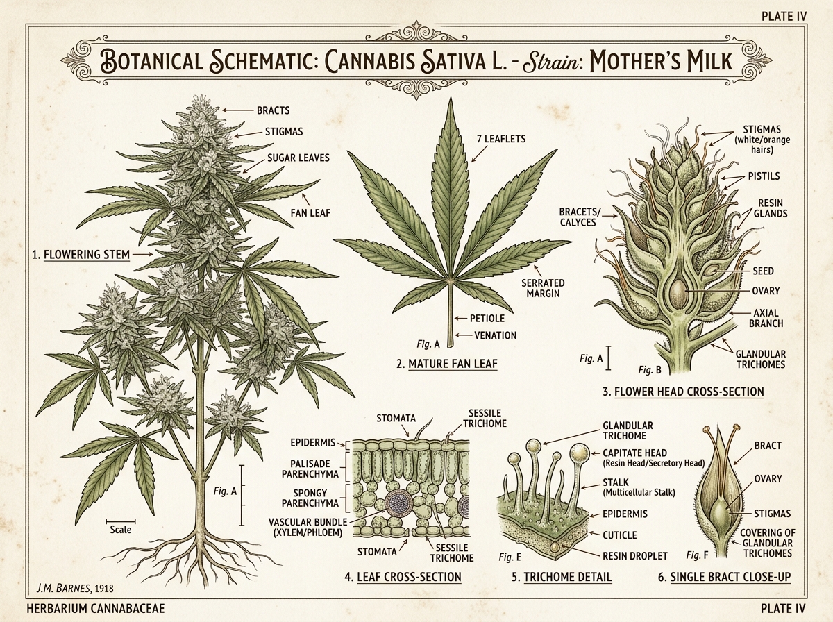 Mother's Milk Botanical Schematic