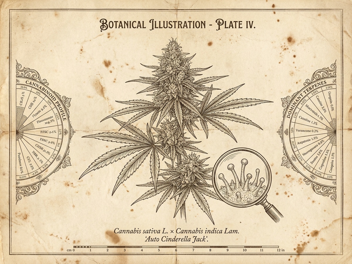 Auto Cinderella Jack Darwinian Botanical Infographic