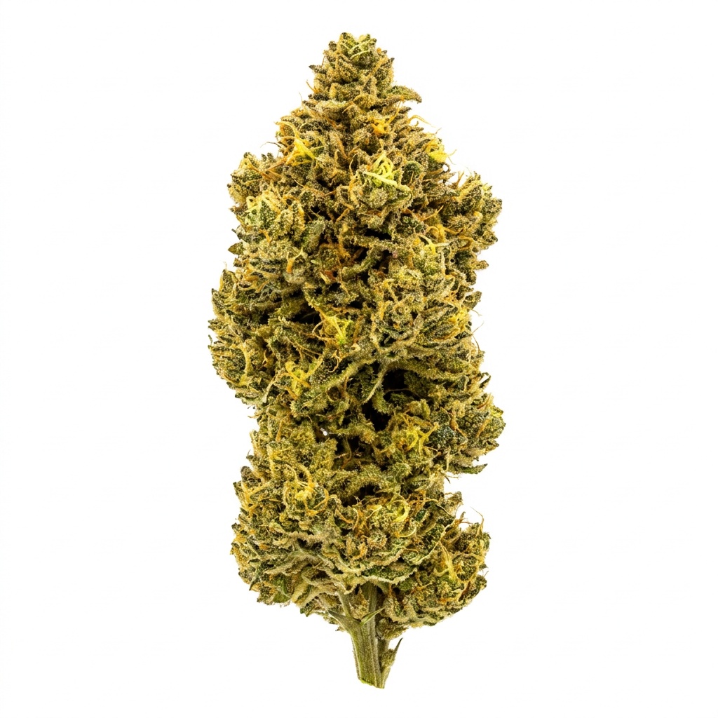 Banana Blaze Cured Bud Cola Macro Photography