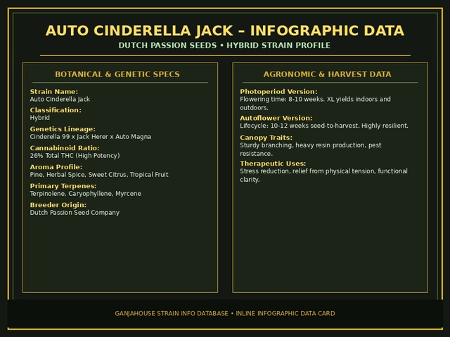 Auto Cinderella Jack Infographic Card