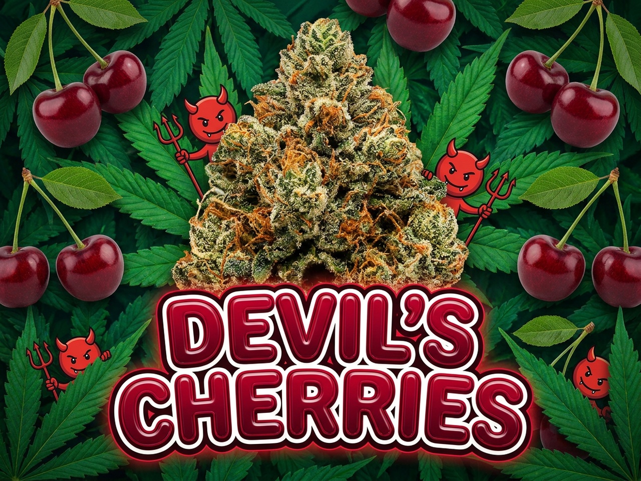 Devil's Cherries β Sinfully Sweet Potent Hybrid