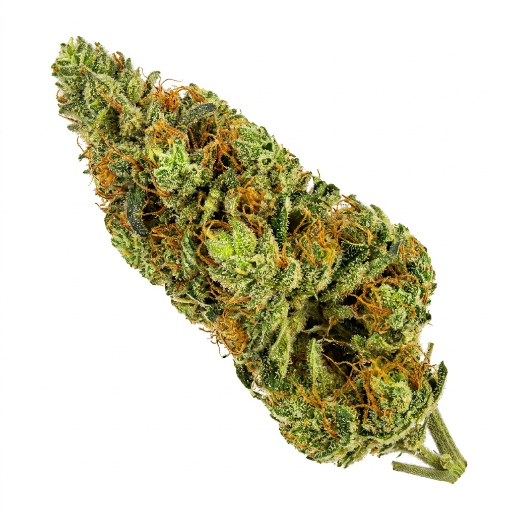 Authentic cured floral cluster of Durban Poison