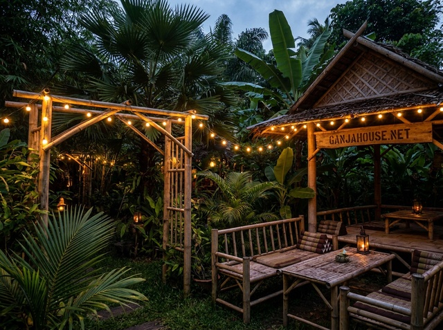 Ganja House Koh Lanta Bamboo Garden Pavilion