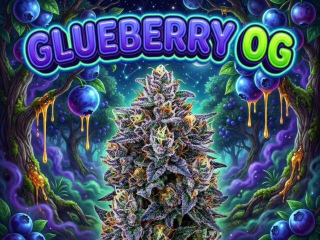 Glueberry OG Dutch Passion USA Special Cannabis Strain Featured Banner