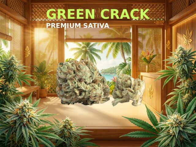 Green Crack Strain Bud and Genetics