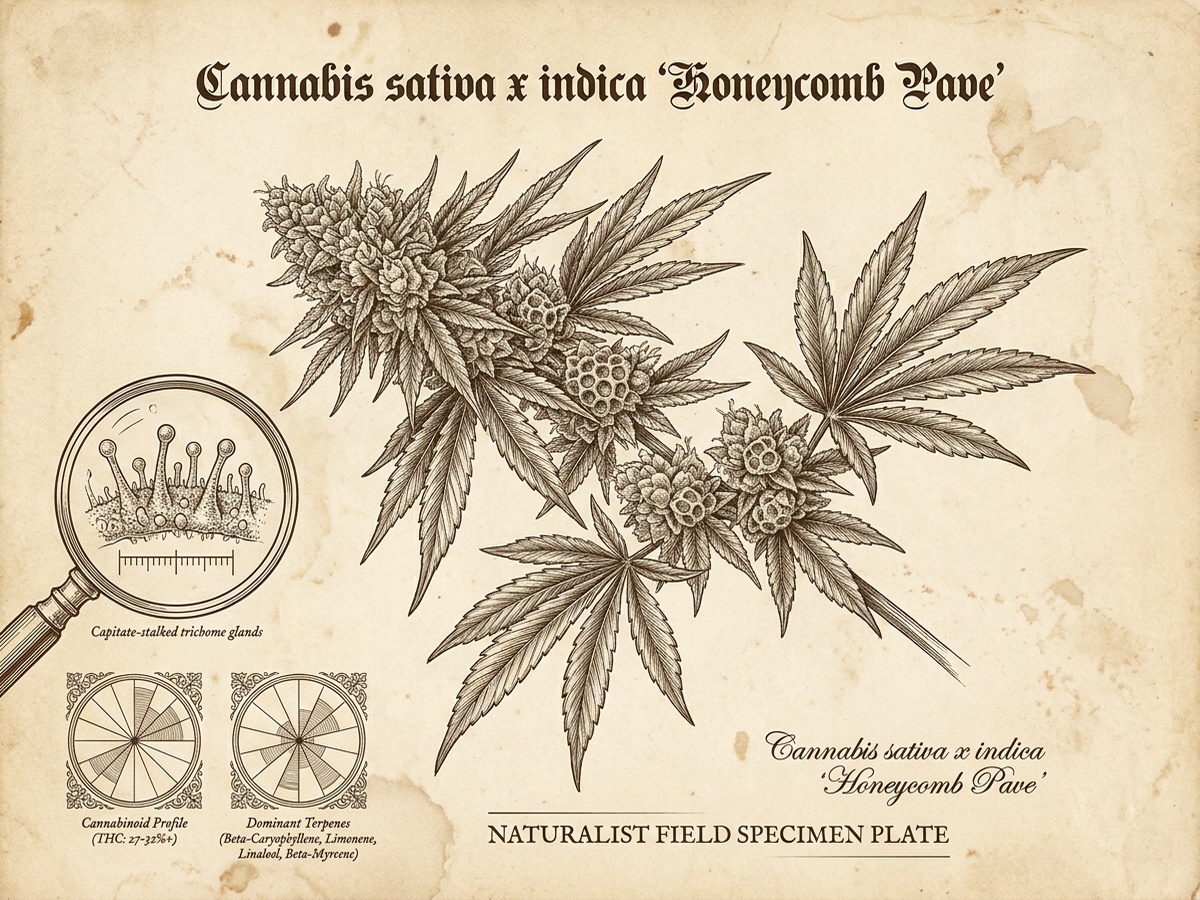 Honeycomb Pave Darwinian Botanical Infographic