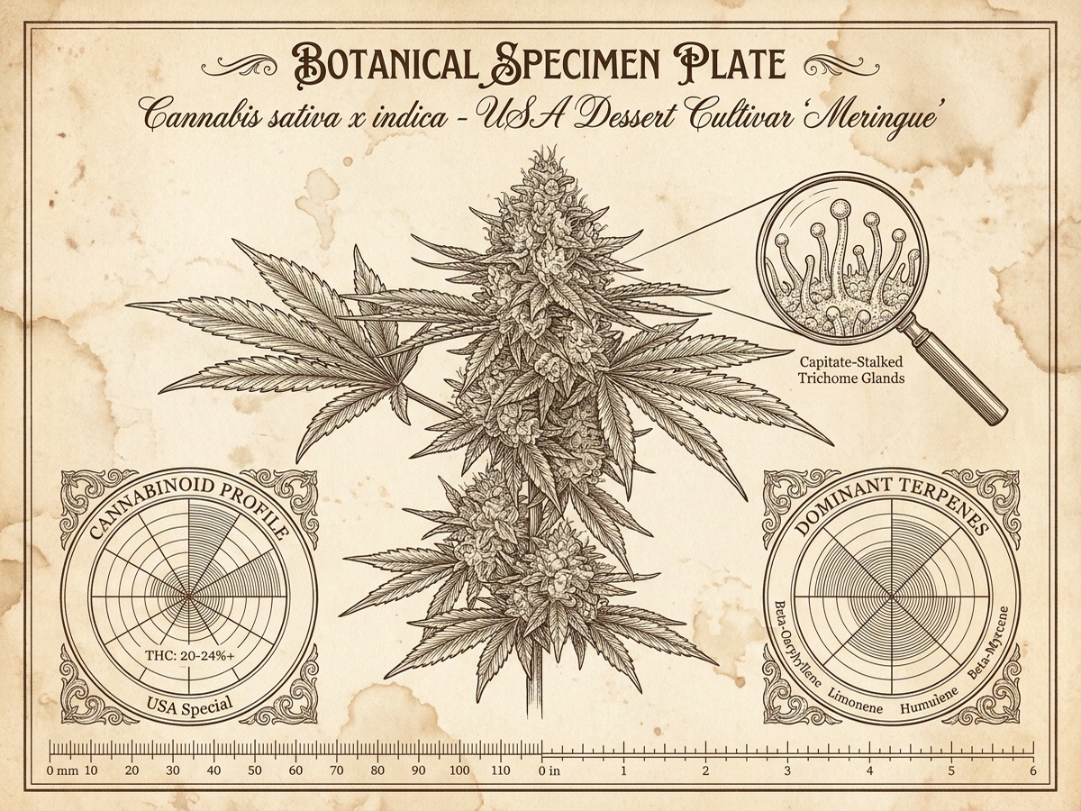 Meringue Darwinian Botanical Infographic