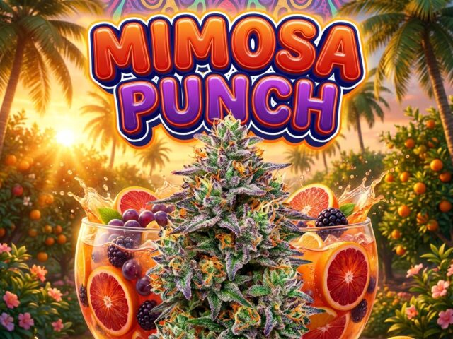 Mimosa Punch Hybrid Cannabis Strain Featured Banner