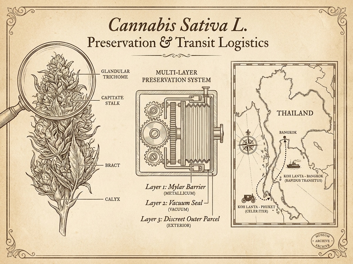 Thailand Cannabis Delivery Preservation and Packaging Logistics Protocol