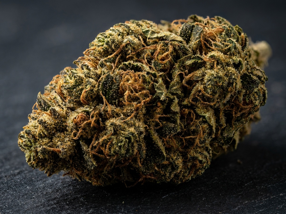 Afghani #1 Cured Bud Macro Photography