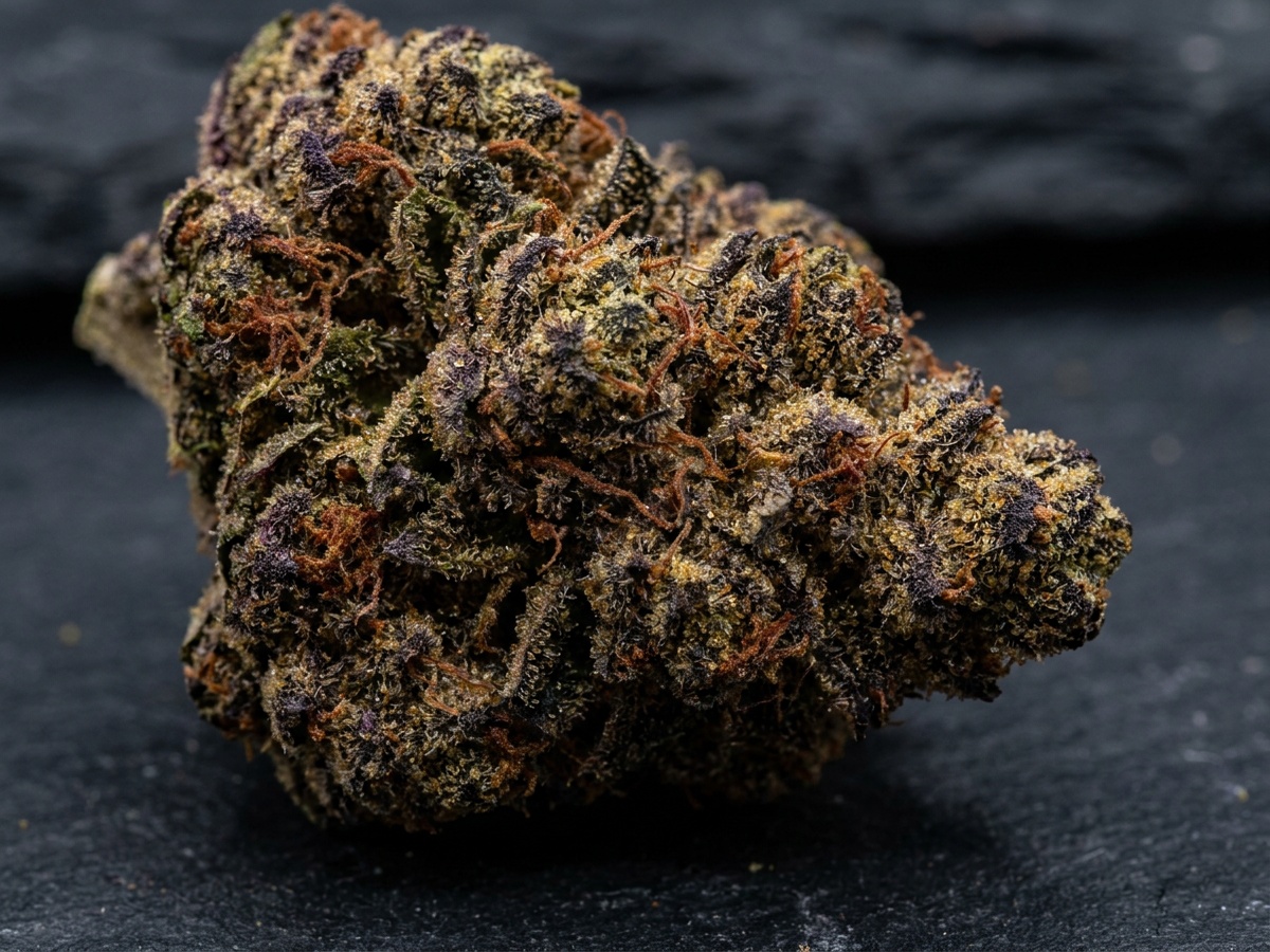 Mazar-i-Sharif Cured Bud Macro Photography