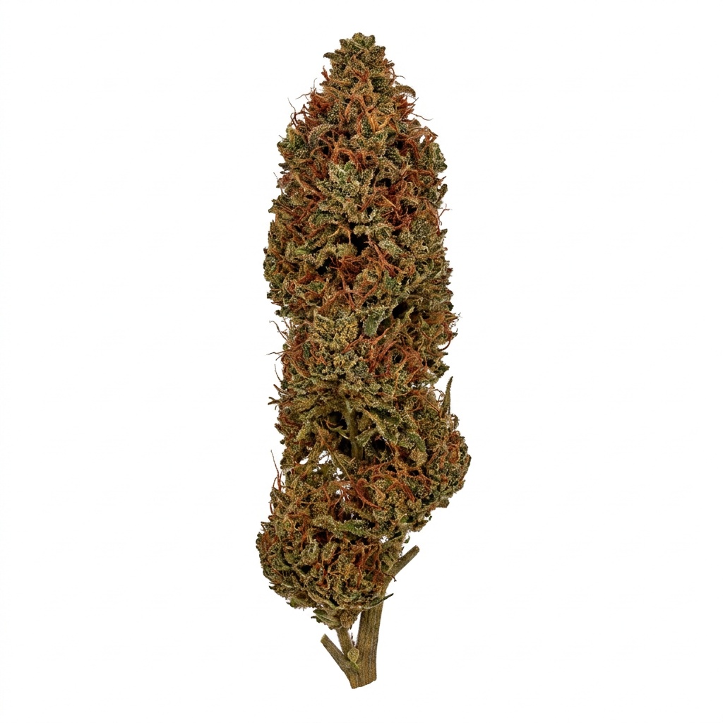 Authentic cured floral cluster of Panama Red
