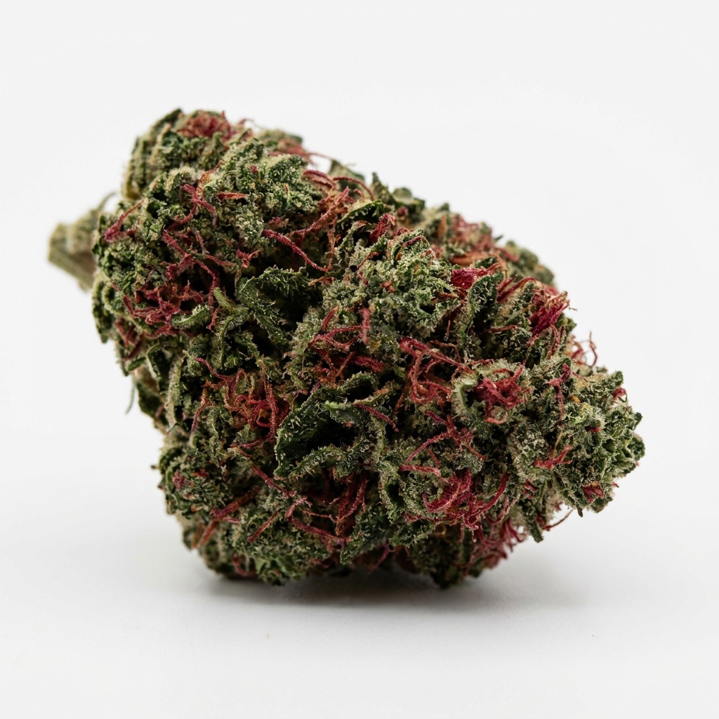 Authentic cured floral cluster of Red Congolese