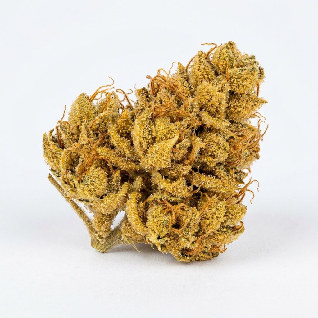 Authentic cured floral cluster of Swazi Gold
