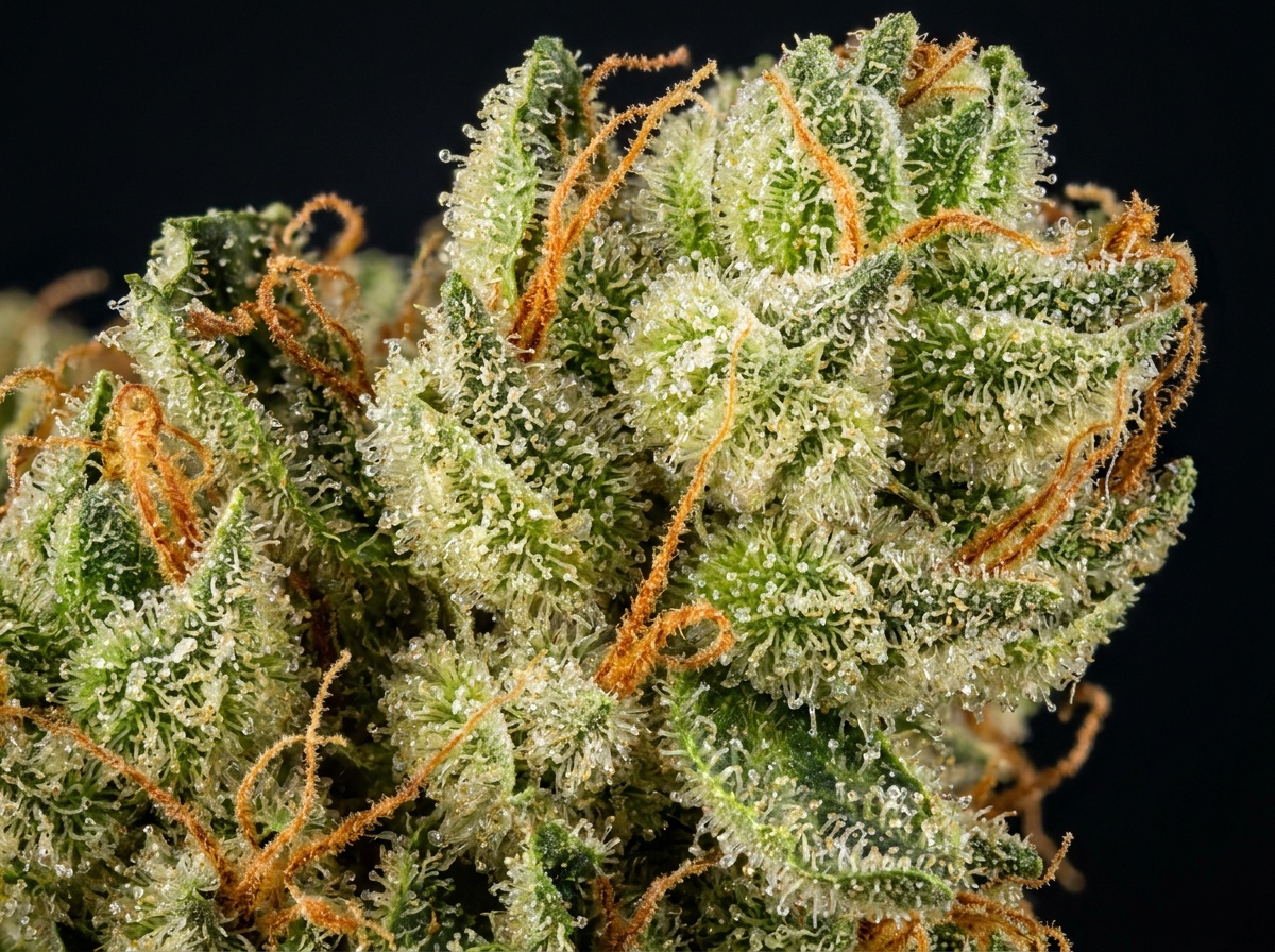 Cannabis Sativa Euforia Calyx Glandular Trichome Macro
