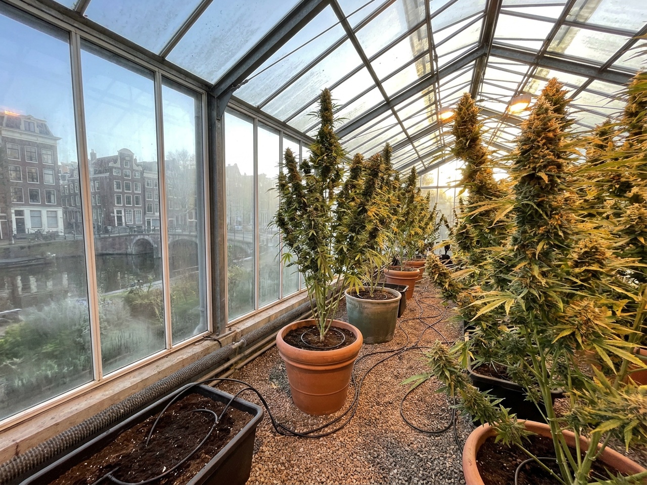 Freddy's Best Sativa Botanical Greenhouse Banner