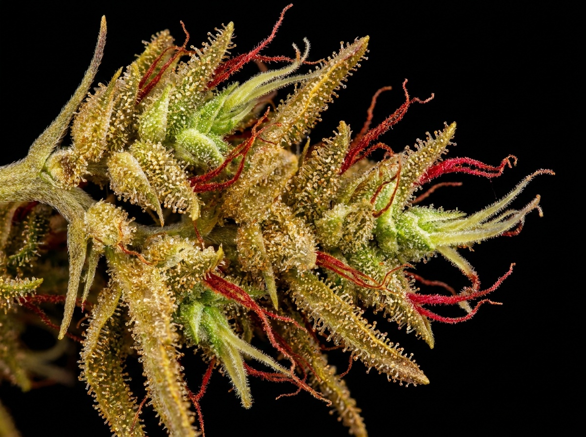 Kalamata Red Macro Trichome Cured Calyxes