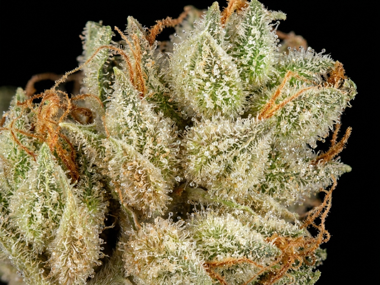 Larry OG Macro Calyx Glandular Trichomes