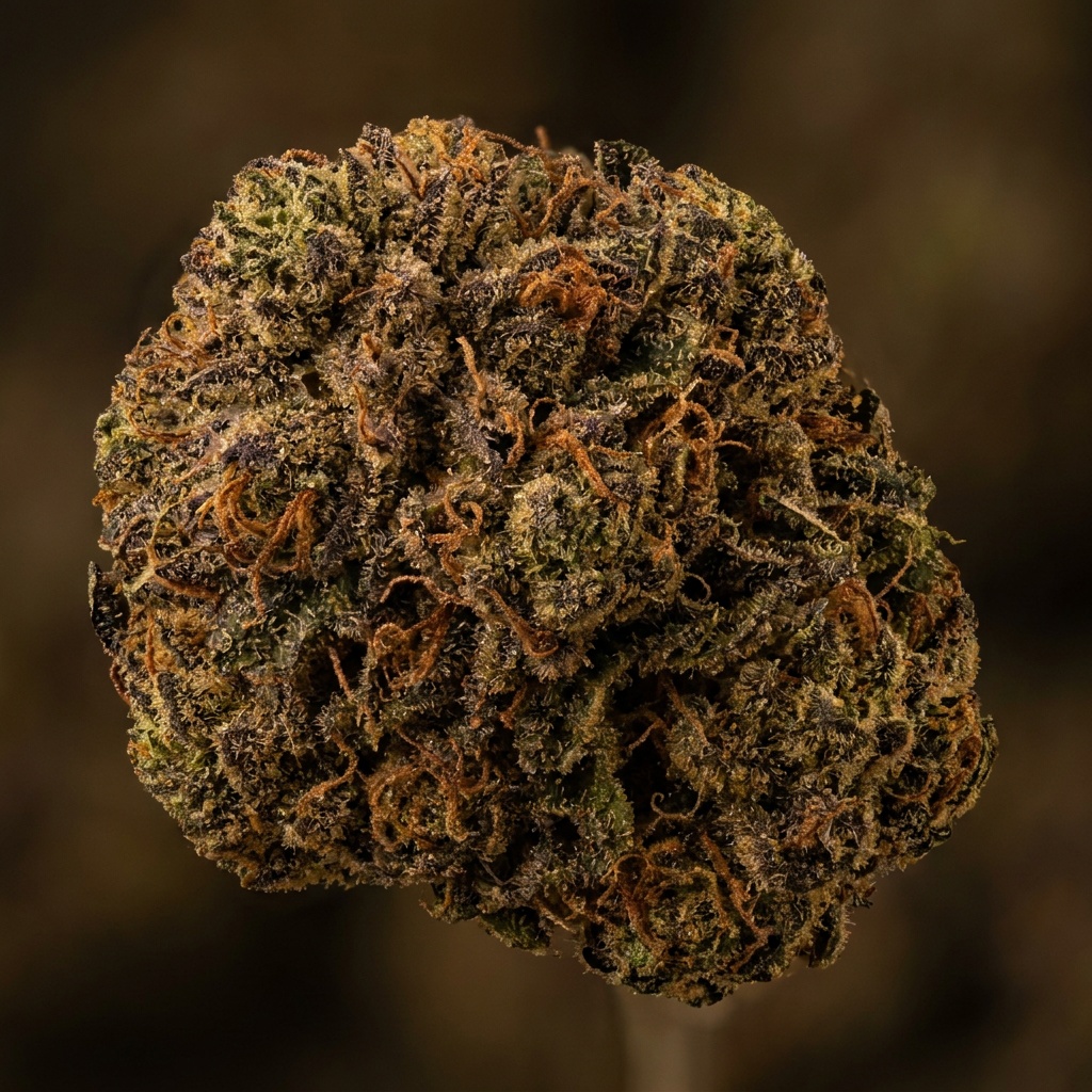 Lashkar Gah Indica Cured Bud Macro Photography