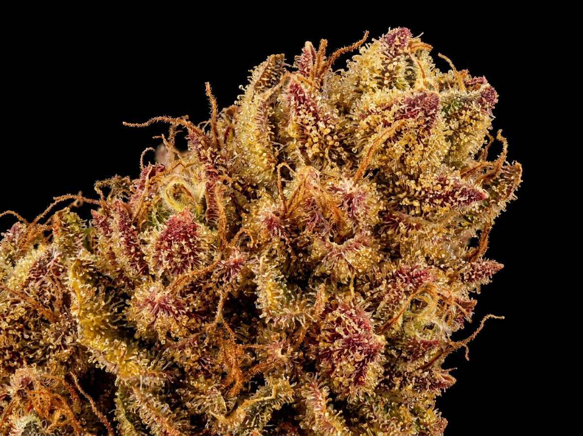 Lebanese Red and Blonde Landrace Macro
