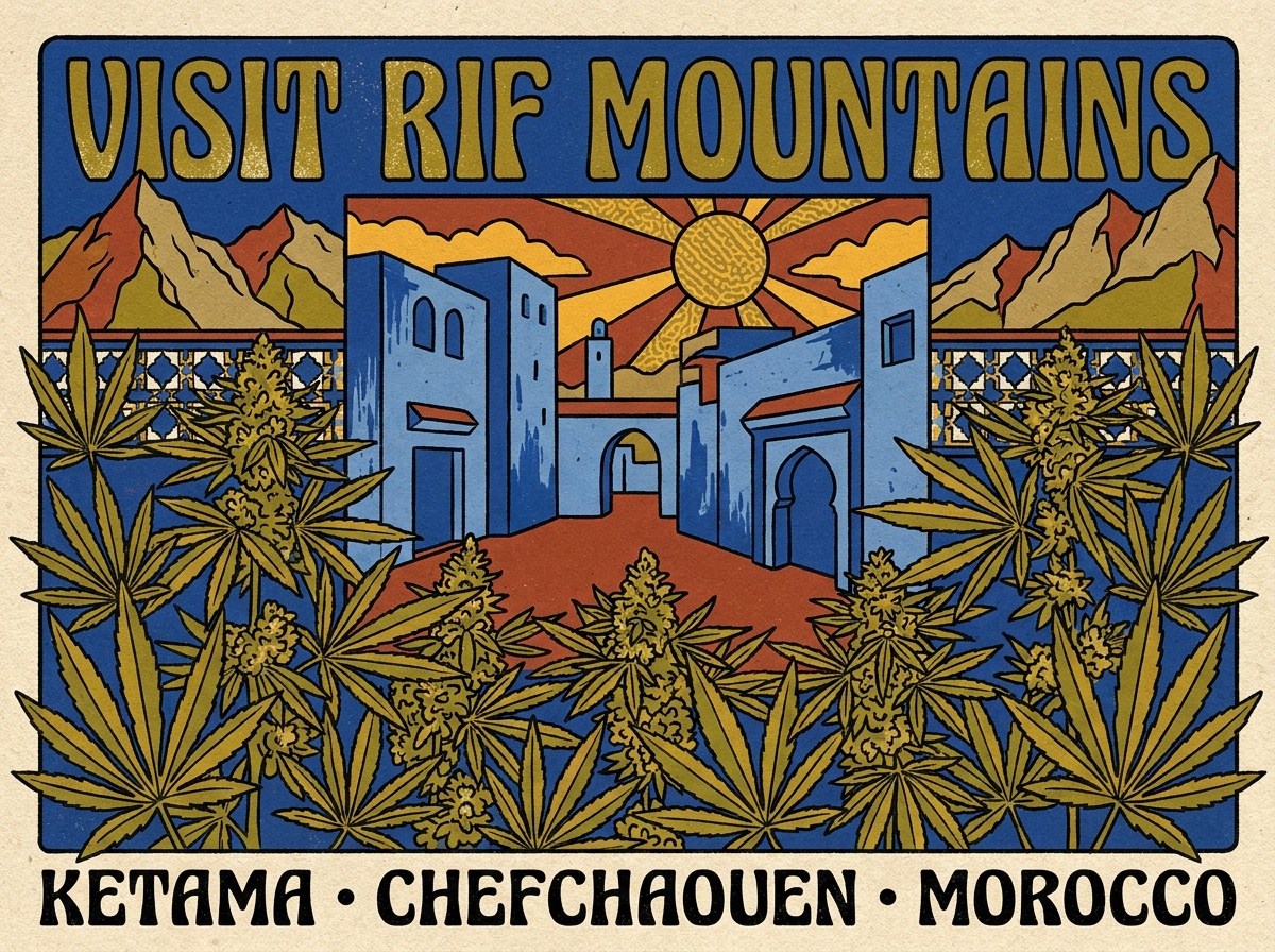 Moroccan Beldia Landrace Heritage Art