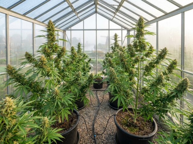 Cannabis Sativa OutLaw Commercial Greenhouse Banner