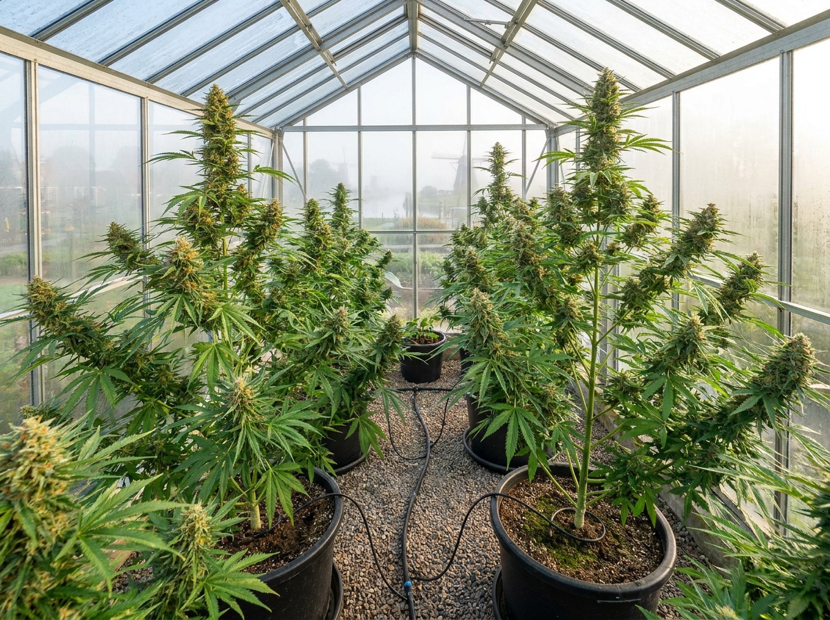 Cannabis Sativa OutLaw Commercial Greenhouse Banner