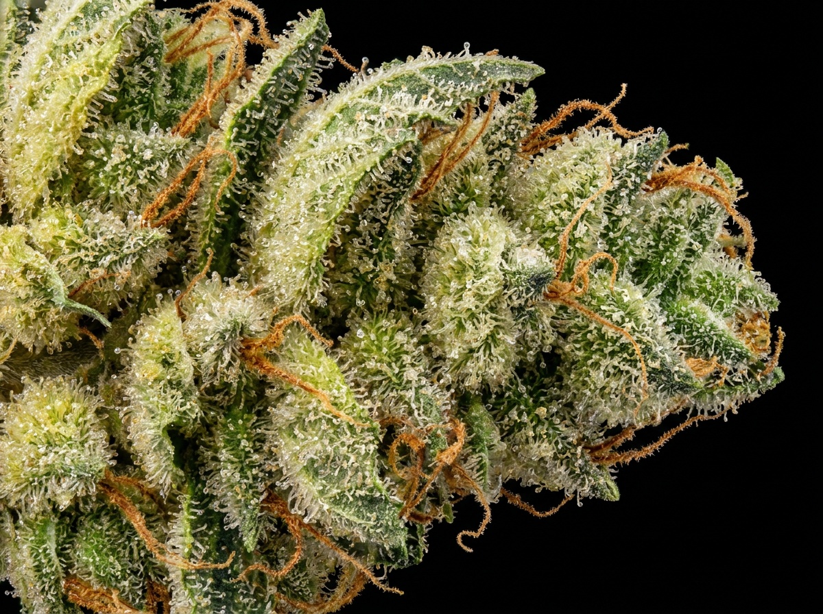 Cannabis Sativa OutLaw Calyx Glandular Trichome Macro
