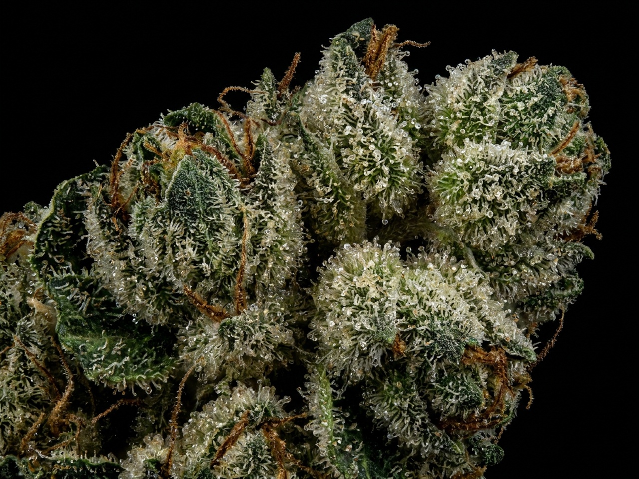 Cannabis Passion #1 Cured Calyx Macro Studio Photography