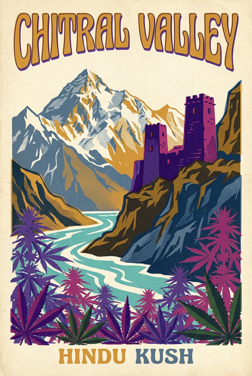 Pakistan Chitral Kush Heritage Artwork