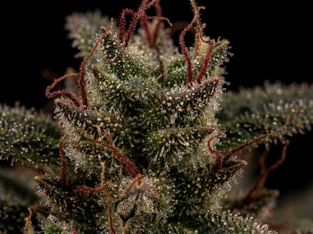 Punto Rojo Tierra Adentro Macro Floral Calyx Cluster