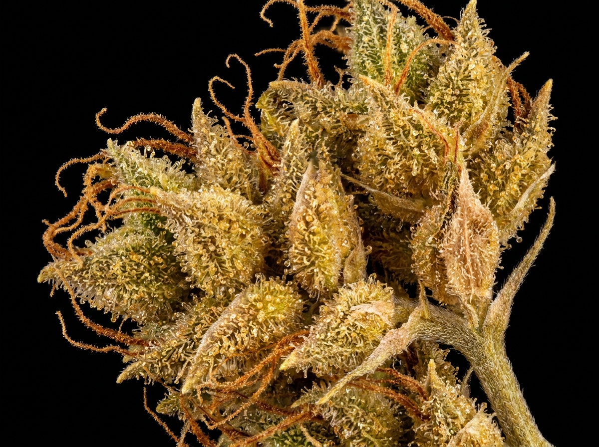 Santa Marta Colombian Gold Macro Floral Calyx Cluster