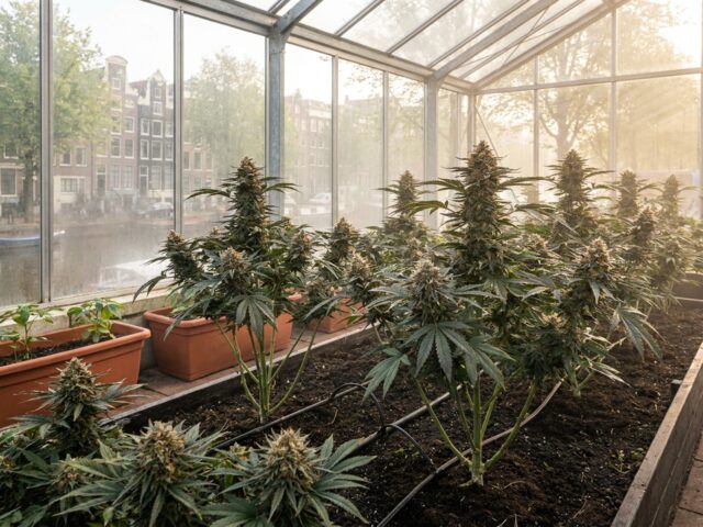 Sensi Star greenhouse botanical banner