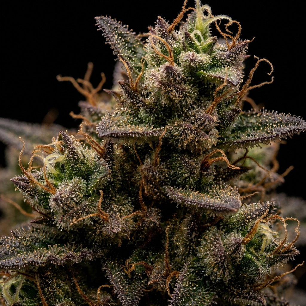 Sheberghan Landrace Cured Bud Macro Photography