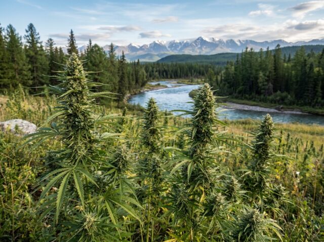 Cannabis ruderalis Siberian Wild Landrace Banner