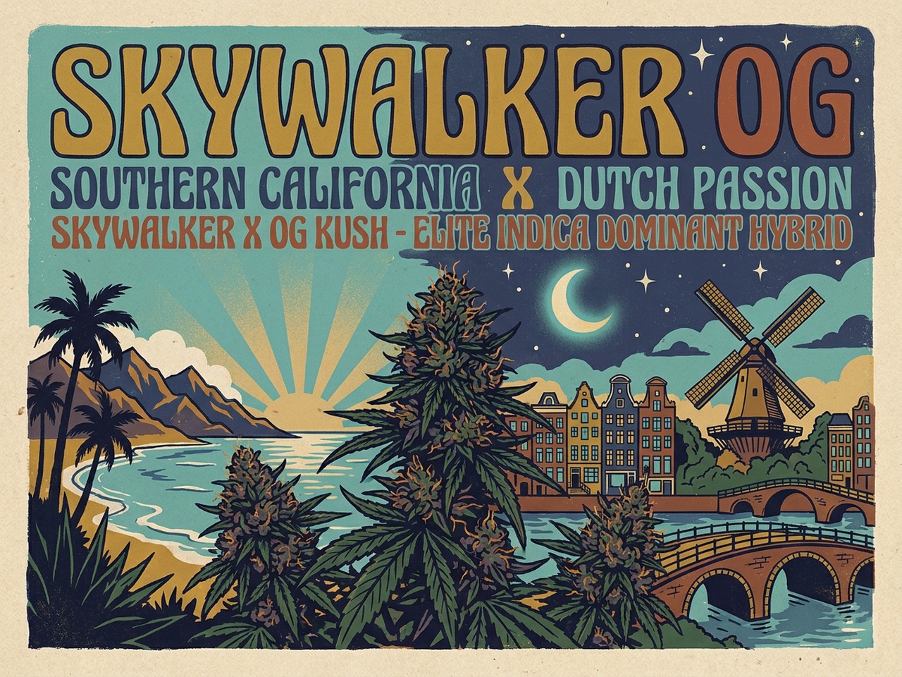 Skywalker OG Vintage Silkscreen Poster