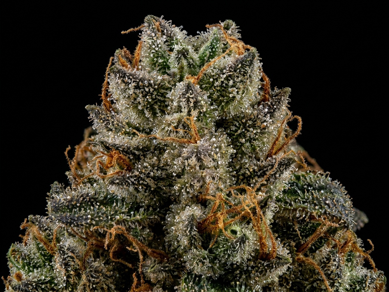 Plate III: Macro Calyx Photography of Tahoe OG Kush
