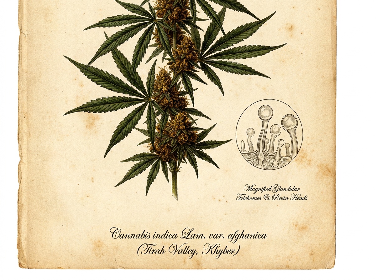 Tirah Valley Landrace Botanical Plate